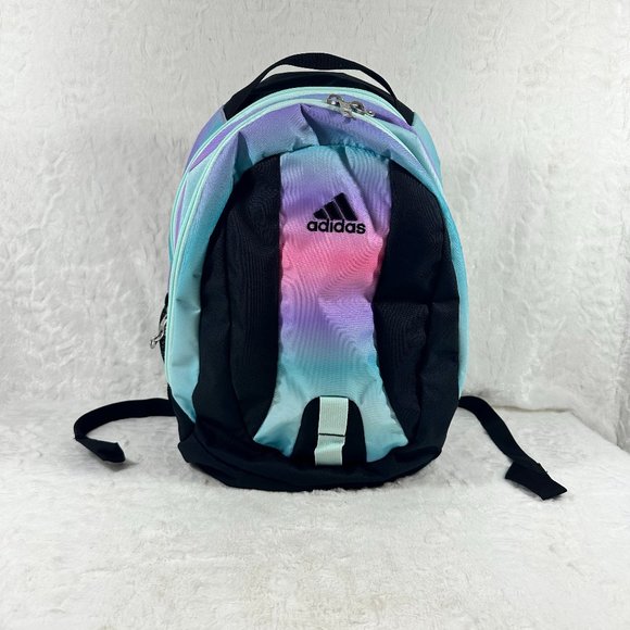 adidas Unisex Journal Backpack, Gradient Rose Tone pink/Black/Halo Mint Green - Picture 1 of 11
